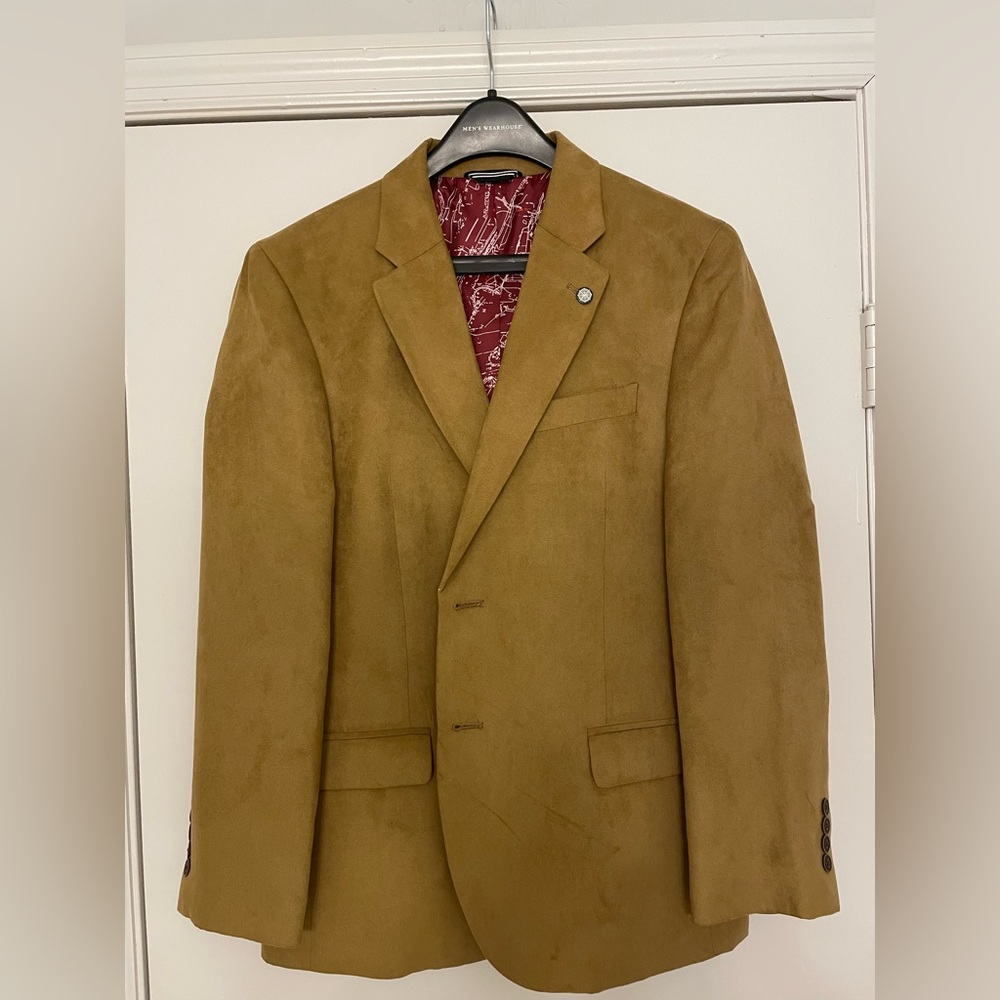 Nautica Suede 40S Sport Coat/Blazer